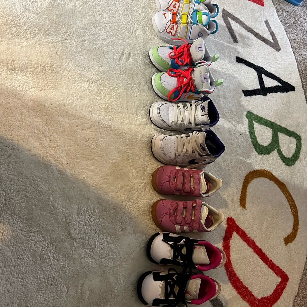 Kids' Pink Sneakers size 7.5/ 8c